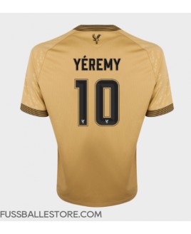 Günstige Crystal Palace Yeremy Pino #10 Auswärtstrikot 2025-26 Kurzarm